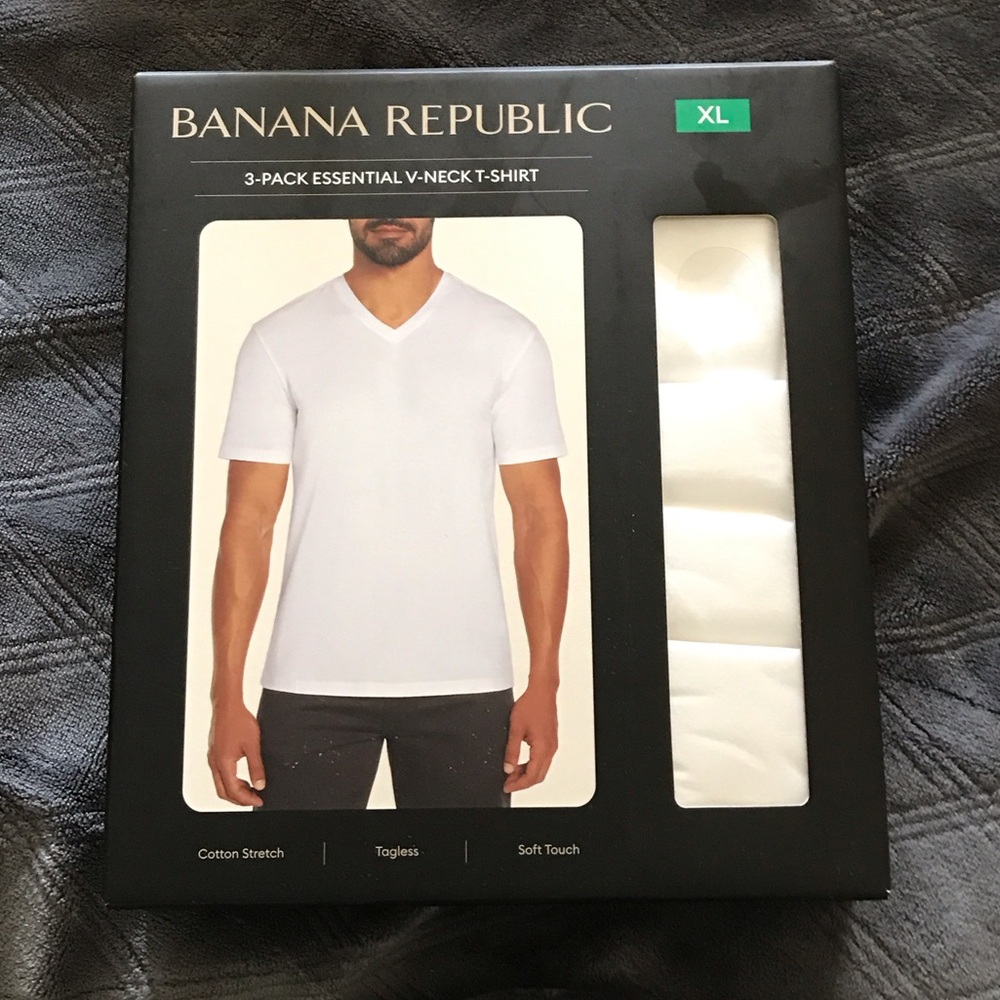 3 pack essential v neck tee